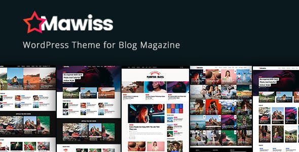 mawiss WordPress博客杂志的主题