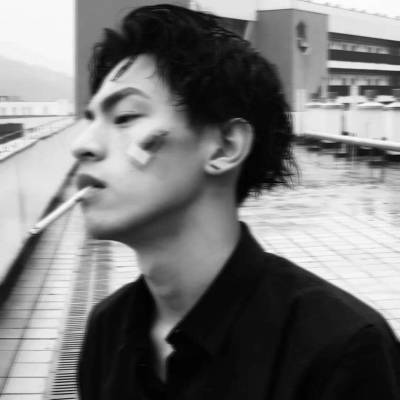 暗黑头像男高清帅气
